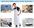 Nanxson TPU Waterproof Lightweight Industrial Work Apron, Adjustable Buckle Butcher Apron