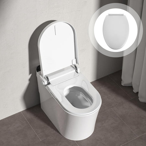 Thickened Toilet Seat Cover with Enhanced Strength Bathroom Accessory for Home Office Public Restrooms Compatible
