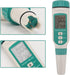 SMART SENSOR Digital Salinity Meter, Waterproof Handheld Tester with Backlight LCD for Water Monitoring