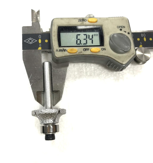 1/4 Inch Countertop ILOVETOOL Vacuum Brazed Diamond Router Bit Shank for Marble Granite Travertine Tile Stone Bullnose