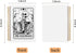 Overthinker Tarot Card Journal, Gothic Skull Notebook, Witchy Spiral Notebook 5.5x8.3, Goth Office Supplies
