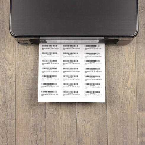7500 1" 2-5/8", 30 250 Address Labels for Printer Labels - x Mailing, Storage & Pantry Organization, Laser/Inkjet