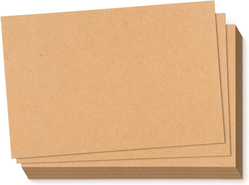 S&O 300gsm 4x6” Postcard Paper Cardstock, Set of 60 Blank Note Slips for Mailing and Art