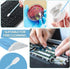Multi-Purpose Foam Cleaning Swabs Kit, Lint Free Foam Tip Swab for Camera, Gun, Optical Equipment (300PCS)