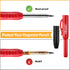 Hiboom 4 Pack Carpenter Pencils Set with 24 Refills, Mechanical Pencil for Woodworking Marking Tool