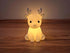 wellshezz Cute Deer Night Light LED Lamp Battery Operated Kids Nursery Bedroom Table Decor