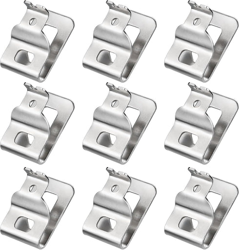 N268241 Belt Clips for Dewalt 304 Stainless Steel Drill Clips Tool Hooks, 20V Power Tools (9 Pack)