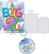 Jumbo Get Well Greeting Card by NobleWorks (8.5 x 11 Inch) - Beautiful Feel Better Soon Group Notecard J5651HGWG