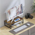 2-Tier gianotter Metal Monitor Stand Riser, Desk Organizer for Monitor, Office Desk Storage Organizer for Office