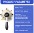 TAILONZ PNEUMATIC Rotary Lever Hand Valve HV-02 1/4”NPT Air Flow Control 3 Position
