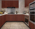 197 x17.7 Red Brown Wood Peel and Stick Wallpaper, Self Adhesive Film for Decorative Wall Covering and Cabinets