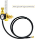 Inert Gas Welding Hose, 6.56FT - Argon Flow Meter Regulator Adapter Hose