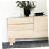 4pcs STOBOK Rubber Wood Furniture Legs for Chairs and Tables Easy to Install Furniture Feet Accessories Compact