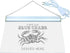 16 12 Inches st4s43-j313-w ADVPRO Blue Crabs Restaurant Seafood Bar LED Neon Sign White x