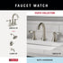 Esato Towel Hook, Spotshield Brushed Nickel