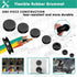 Rubber Grommet Kit 170 Pack - Black Firewall Assortment, 7 Sizes for Electrical, Plumbing, Automotive, Home Improvement