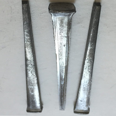 2” CUT COMMON NAILS - Metallic Color - Antique Rustic Restoration Accent Nails for Hanging & Flooring