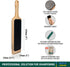 15.2" LS1P1, BeaverCraft Leather Strop Kit for Knife Sharpening - Leather Knife Strop with Polishing Compound