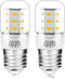 Refrigerator LED Light Bulb KEI D34L Replacement, Fit for Frigidaire Kenmore, 2 Packs (3.5W 85V-265V E27 2700K)