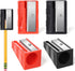 Styquenzer 4 PCS Carpenter Pencil Sharpener, Colourful Manual Portable Woodwork Pencil Cutter Heavy