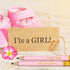 Crtiin 50 Pieces Baby Shower Pencils for Games Golf Half Pencils Mini Pencils for Baby Shower Girl Boy Presharpened Pencils with Erasers for Wedding School Office, 4 Inch(Pink, Girl Style) by Crtiin