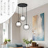 XFJYMXDM 4 4 Inch 6 Inch Pcs and Ceiling Pendant Light Crossbar Kit, Light Fixture Mounting Bracket Square Kit