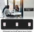 Employees Only Sign for Office Door Wall, Black White Large Sticker, Self-Adhesive 9×3 in, Easy Installation