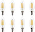 Xtricity B11 LED Bulb with E12 Base, 3.5W Torpedo Filament Chandelier Bulb, 40W Equivalent, 300 Lumens, Soft White