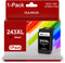 Replacement PG-243XL Black Ink Cartridges for Canon PG-243XL 243 243XL, Value Ink for Pixma Printers