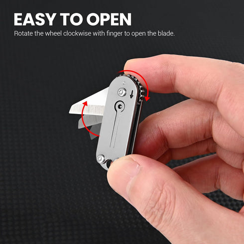 Small Pocket Knife for Men, Mini Folding EDC Knife with Unique Design for Everyday Carry