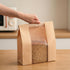 Bizcroc 50 Pack Packaging, 8.3"x3.5"x13.8" Bread Bags for Homemade Bread, Large Sourdough Bread Bags with Window