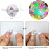 100pcs Aogist Mutilcolor Balloon Lights, Long Standby Time Waterproof Mini Ball Light, Round LED Flash Lamp for Paper