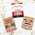 Set 6 Big Dot of Happiness Jolly Santa Claus - DIY Assorted Christmas Party Cash Holder Gift - Funny Money Cards