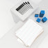 Scribbledo 10 Pack Double Sided Whiteboards, Lined Dry Erase Board for Kids, Handwriting Practice, 9x12, 10 Markers