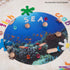 TickiT Under the Sea Discovery Play Mat - Semi-Translucent, Underwater Landscape - For All Ages - Light Table Accessory
