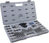 60-Pc Master Tap and Die Set - SAE Inch Size #4 to 1/2” and Metric Size M3 to M12, Complete Tool Kit