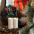 2"x5" LED Battery Operated Candles Plastic Flickering Flameless Candles with Timer Outdoor Waterproof Wedding Party