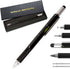 TEK PEN 2.0 Tactical Multi-Tool Utility Pen with Ruler, Bubble Level, Screwdriver, and Touchscreen Stylus