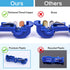 TICONN 120Pcs T Tap Wire Connectors - Quick Splice Connector with Storage Case