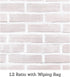 Giani Whitewashed Brick Transformation Kit