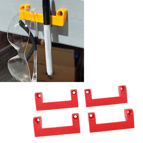 4 Pack Tape Measure Holder On Ladder, ABS Material, Easy Installation, Multifunctional Holder for Power Tools, Tool