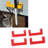 4 Pack Tape Measure Holder On Ladder, ABS Material, Easy Installation, Multifunctional Holder for Power Tools, Tool