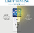 Uiaoiais Night Light Plug into Wall Glowing Butterflies Flying in Garden with Dusk to Dawn Sensor for Kid Girls Boys