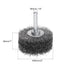 uxcell 2PCS Wire Wheel Brush for Drill Attachment 2" Carbon Steel Wire for Cleaning Removal Rust Stripping Corrosion