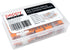 WAGO 221 Lever Nuts 28pc Compact Splicing Wire Connector Assortment with Case | Includes (8X) 221-2401, (8X) 221-412, (8X) 221-413, (4X) 221-415