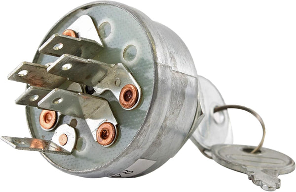 DB Electrical Key Switch SSW2840 Compatible with Exmark 60 Inch 72 Inch Lazer Z, 3-Position, 6-Terminal
