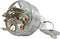 DB Electrical Key Switch SSW2840 Compatible with Exmark 60 Inch 72 Inch Lazer Z, 3-Position, 6-Terminal