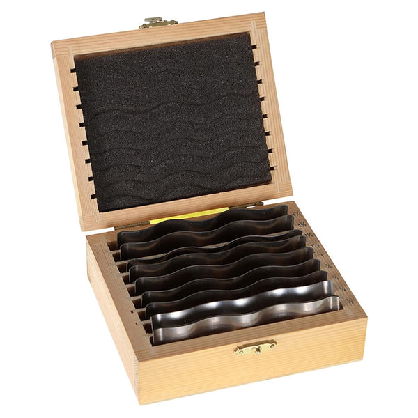 findmall 9 Pair 1/8 Accuracy Wavy Parallel Block Set, .0002 Hardened Accuracy Machinist Tools