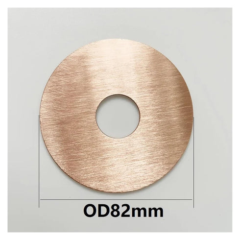 Boartechs 3" Copper Bubble Plate Copper Overflow Cap Sanitary Red Copper Bubble Perforated Plate.Home Distillation