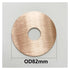 Boartechs 3" Copper Bubble Plate Copper Overflow Cap Sanitary Red Copper Bubble Perforated Plate.Home Distillation